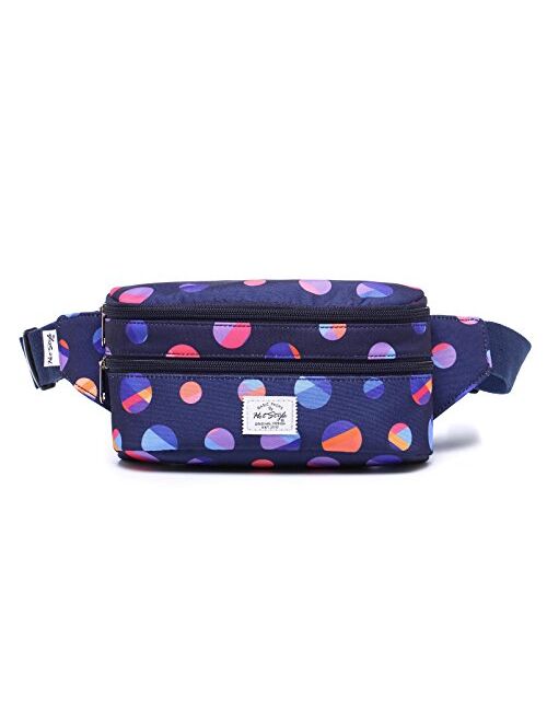 HotStyle 521s Small Fanny Pack Fashion Waist Bag Cute for Women, 8.0"x2.5"x4.3"