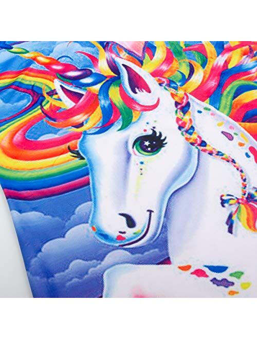 Sylfairy Girls Nightgowns, Unicorn Nightgown Princess Pajama Dresses for Girls Sleepwear Nightie