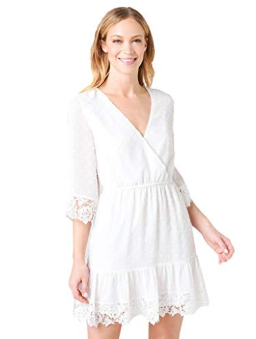 BB DAKOTA Women's White Babydoll Dress