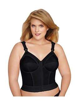 Exquisite Form FULLY Classic Support Slimming Full-Coverage Longline Posture Bra, Front Closure, Wire-Free #5107530