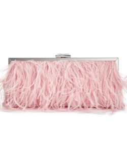 Carolyn Feather Pouch Clutch, Created for Macy's