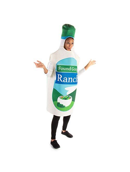 Hauntlook Kranch - Ketchup & Ranch Halloween Couples Costume - Funny Food Adult Outfits