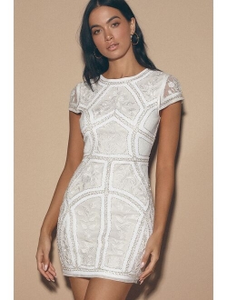 Spread Your Shine Emerald Green Sequin Embroidered Bodycon Dress