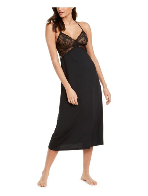 INC International Concepts I.N.C. INTERNATIONAL CONCEPTS Lace Long Nightgown, Created for Macy's