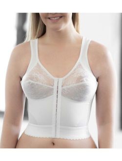 Cortland Intimates Front Closure Back Support Long Line Bra