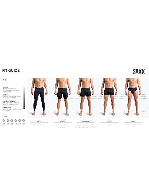 SAXX Underwear Men's Boxer Briefs – UNDERCOVER Men’s Underwear – Boxer Briefs with FLY and Built-In BallPark Pouch Support