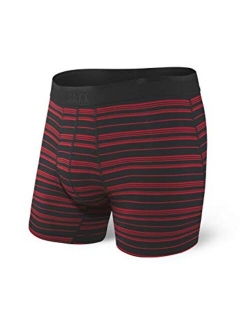 Underwear Men's Boxer Briefs PLATINUM Mens Underwear Boxer Briefs with Fly and Built-In BallPark Pouch Support