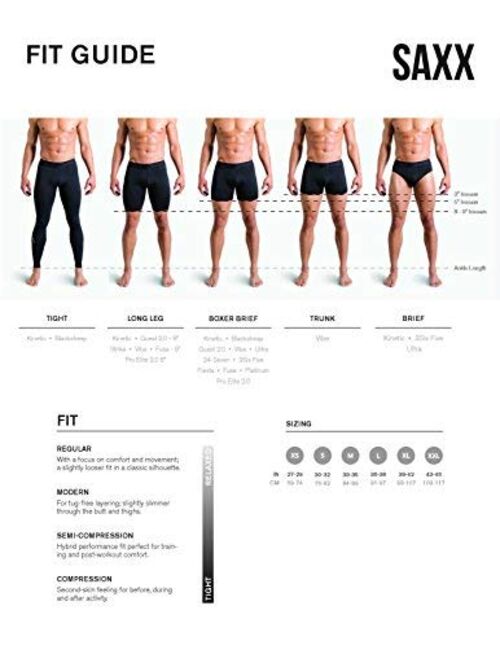 SAXX Men's Underwear - DAYTRIPPER Boxer Briefs with Built-In BallPark Pouch Support – Pack of 3