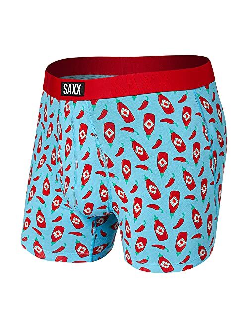 SAXX Men's Underwear – UNDERCOVER Boxer Briefs with Built-In BallPark Pouch Support Underwear