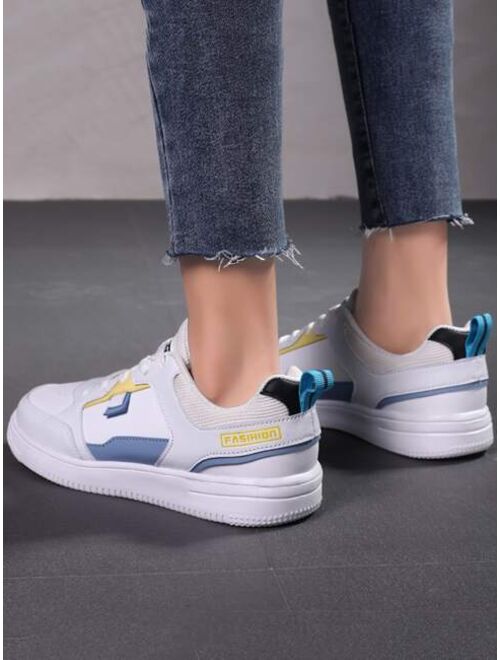 Shein Lace Up Front Skate Shoes