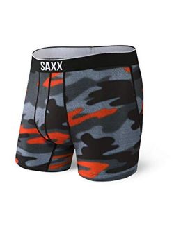 Men's Underwear VOLT Boxer Briefs with Built-In BallPark Pouch Support Workout Underwear for Men