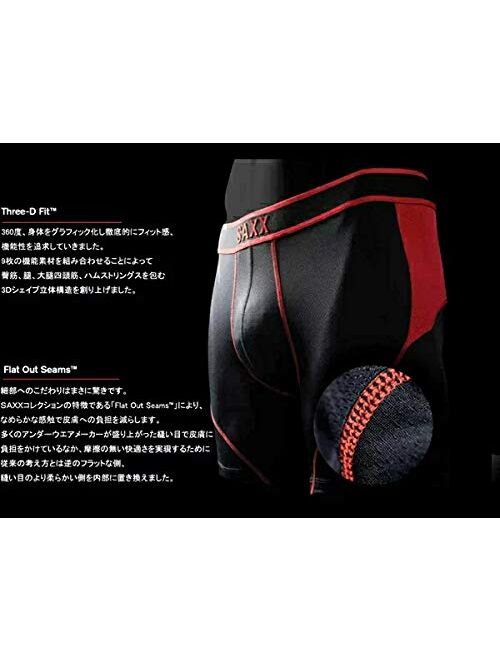 Saxx Underwear Men's Boxer Briefs – Vibe Boxer Briefs with Built-in Ballpark Pouch Support – Underwear for Men