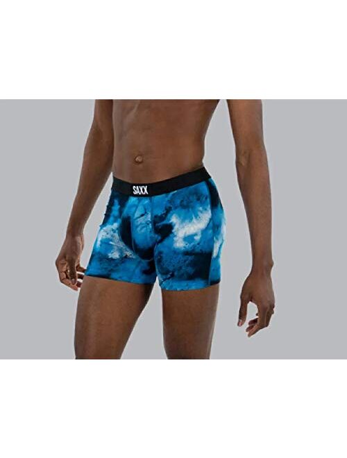 Saxx Underwear Men's Boxer Briefs – Vibe Boxer Briefs with Built-in Ballpark Pouch Support – Underwear for Men