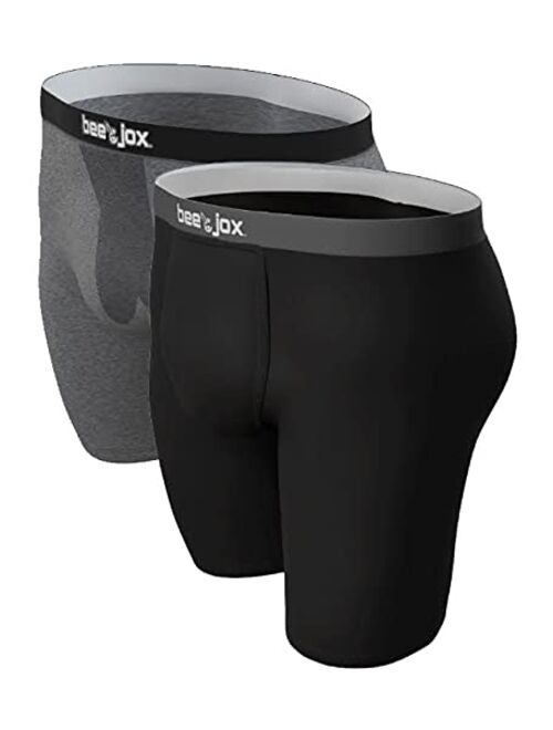 2-pack, Boxer Briefs with Unique Jockstrap-style Hammock for Comfort and Support