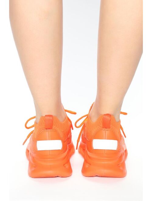Running On Sneakers - Orange