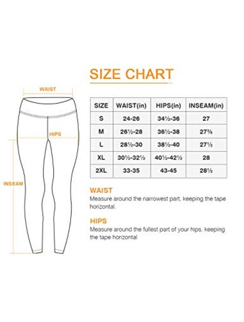 NAVISKIN Women's Fleece Lined Thermal Tights Running Yoga Leggings Winter Outdoor Pants Zip Pocket