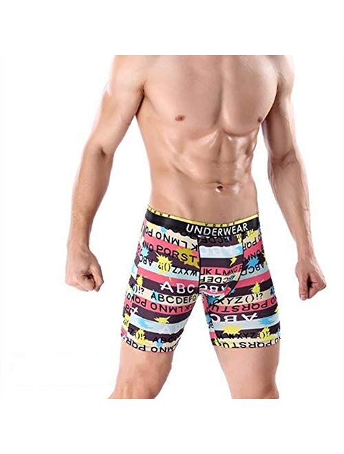 BenU Men's Vibe Boxer Briefs Underwear with Ballpark Pouch Support Sport