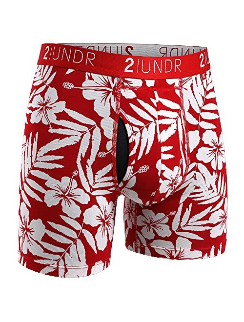 2UNDR Men's 2 Pack Swing Shift 6" Ball Supporting Boxer Brief