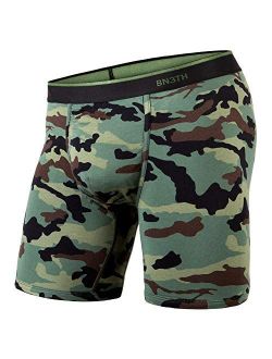 BN3TH Men's Classic Boxer Brief Prints Collection - Breathable Underwear with Three-Dimensional MyPakage Pouch Underwear