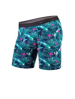 BN3TH Men's Classic Boxer Brief Prints Collection - Breathable Underwear with Three-Dimensional MyPakage Pouch Underwear