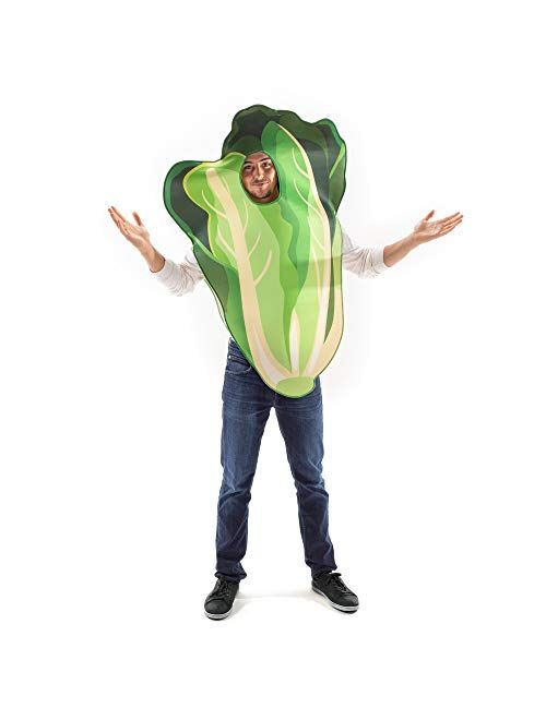 Hauntlook Lettuce & Tomato Halloween Couples Costume - Funny Food Outfits for Adults