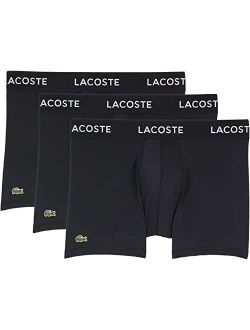 3-Pack Solid with Semi Fancy Belt Underwear Trunks