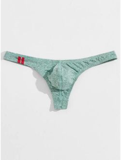 Men Space Dye Thong Underwear