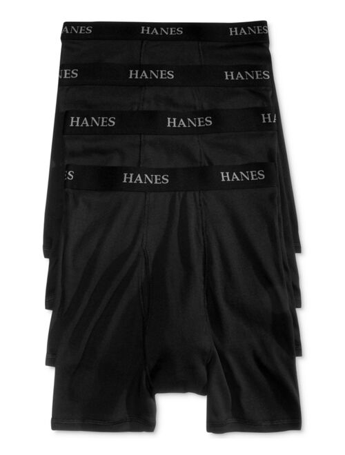 Hanes Platinum Men's Underwear, Boxer Brief 4 Pack