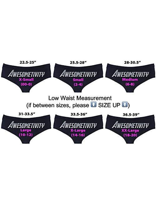 AWESOMETIVITY Bachelorette Gifts for Bride - Bridal Lingerie Underwear, XS-XXL