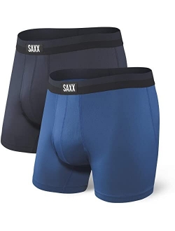 Sport Mesh BallPark Pouch Support Boxer Brief Fly 2-Pack