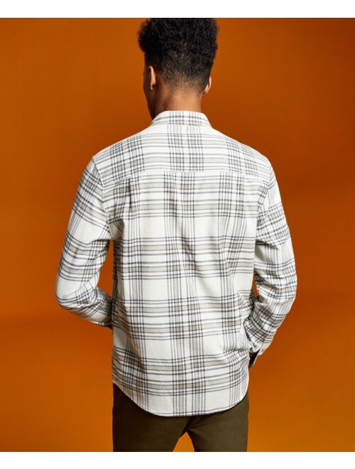 And Now This Men's Flannel Button-Up Shirt
