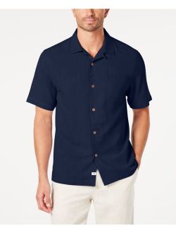 Men's Weekend Tropics Silk Shirt, Created for Macy's