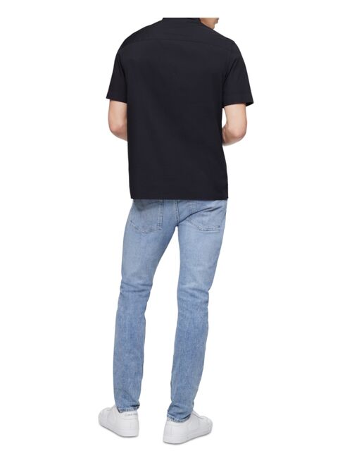 Calvin Klein Men's Stretch Double-Pocket Shirt