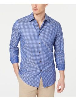 Men's Stretch Plaid Shirt, Created for Macy's