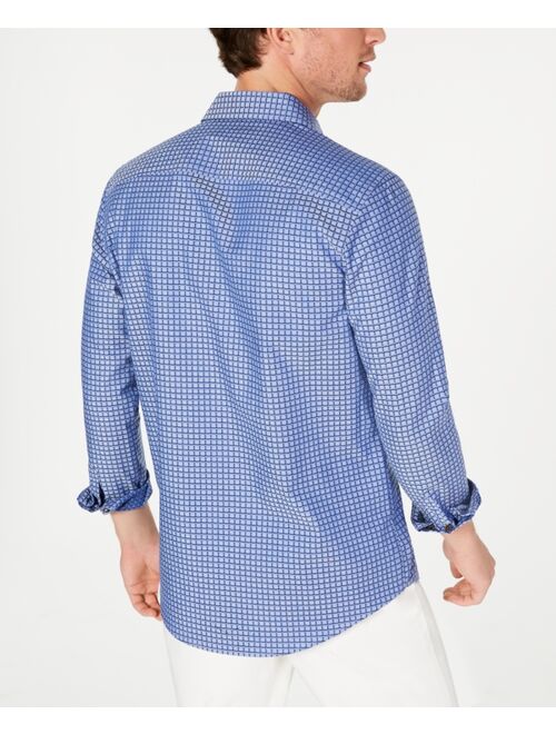 Tasso Elba Men's Stretch Plaid Shirt, Created for Macy's