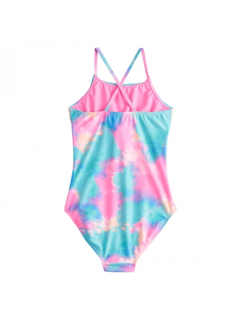 Girls 7-16 SO® Front Cutout One-Piece Swimsuit