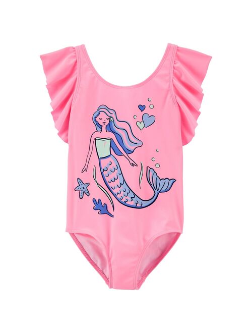Girls 4-16 Carter's Mermaid One-Piece Swimsuit
