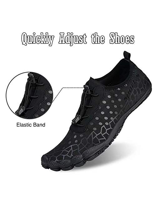 Water-Shoes-Mens-Womens Quick-Dry Barefoot-Swim Diving Shoes-Aqua-Socks for Sports Climbing Beach Surf