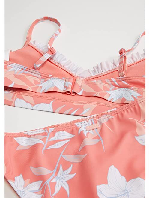 Roxy Bloom Paradise Bralette Set Swimsuit (Big Kids)