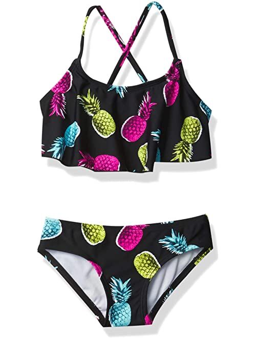 Kanu Surf Karlie Flounce Bikini Beach Sport 2-piece Swimsuit