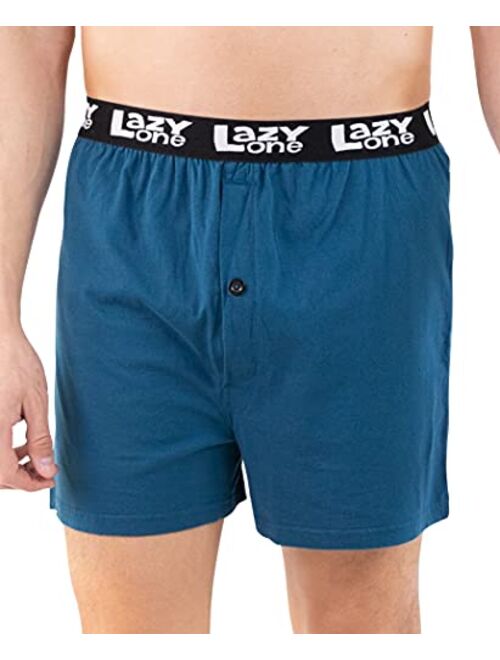 Lazy One Funny Boxers, Novelty Boxer Shorts, Humorous Underwear, Gag Gifts for Men