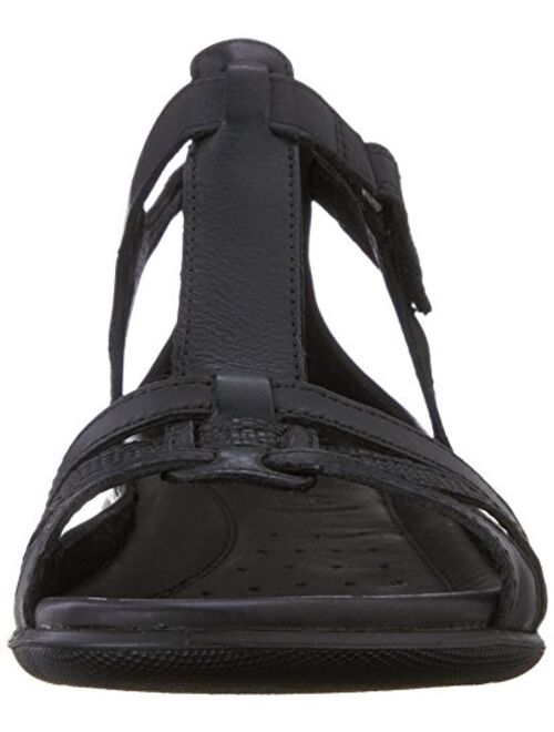 ECCO Womens Flash T-Strap Gladiator Sandal,
