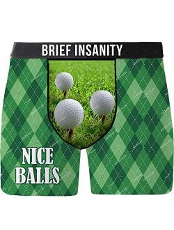 Men’s Comfort Fit Underwear Brief with Innovative Gravity Defying Comfort Pouch | Golf Underwear for Men (S-XXL)