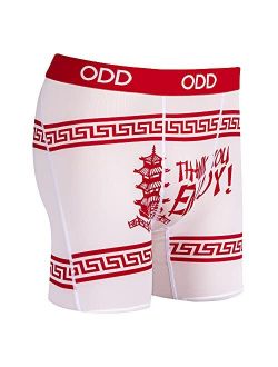 Odd Sox Men's Funny Underwear Boxer Briefs, Top Ramen Noodle Soup Flavors, Novelty Print