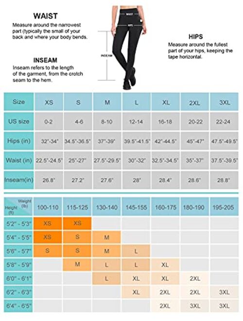 Buy BALEAF Women's Fleece Lined Water Resistant Running Cycling Tights
