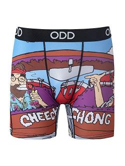 Odd Sox, Cheech and Chong, Men's Funny Underwear Boxer Briefs, Novelty Graphic Prints