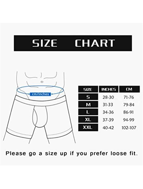 Personalized Men Boxer Briefs with Face Print Face on Underwear Custom Valentine's Day Funny Boxer Shorts