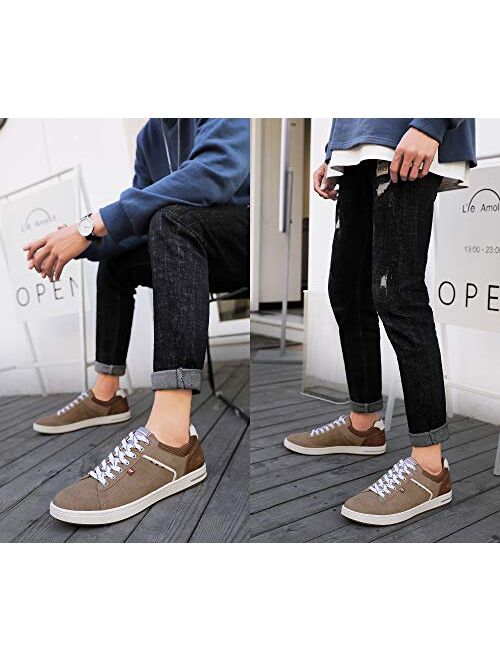 AX BOXING Mens Casual Shoes Fashion Sneakers Breathable Comfort Walking Shoes for Male