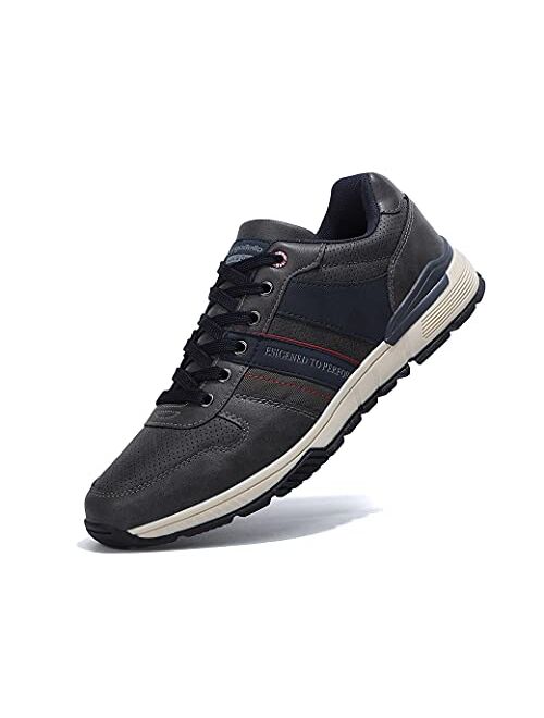 AX BOXING Mens Casual Shoes Fashion Sneakers Breathable Comfort Walking Shoes for Male