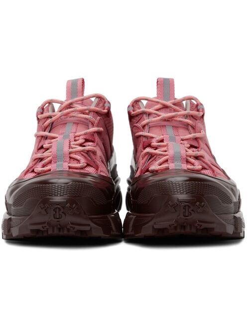 Burberry SSENSE Exclusive Pink Arthur Sneakers